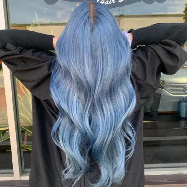 Pastel blue color